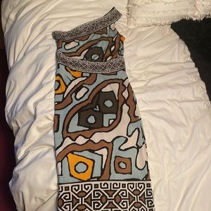 Diane von Fürstenberg geometric midi dress size 4